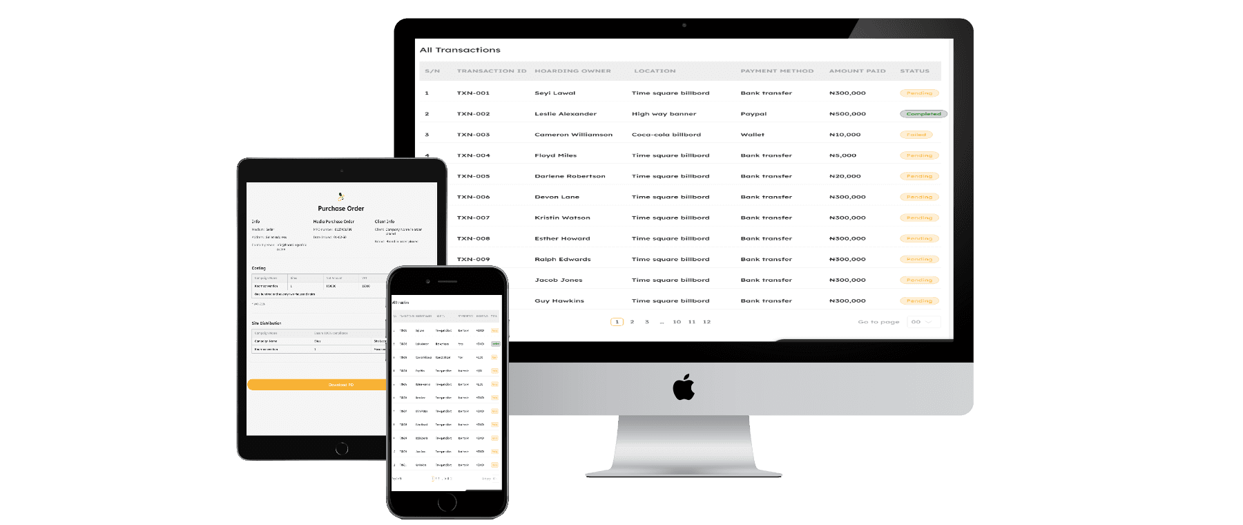 Purchase Order & Invoice Management